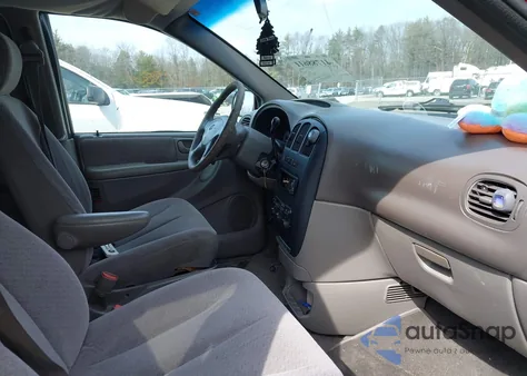 2001 Dodge Grand Caravan Sport из США, поврежденный, VIN 2B4GP44G31R185996